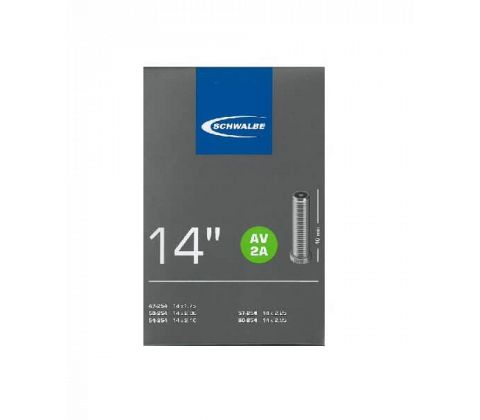 Schwalbe AV2A slange 14x1.75-2.35 med autoventil