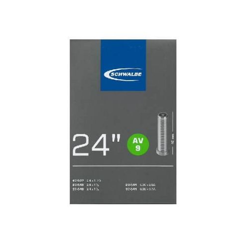 Schwalbe AV9 slange 24x1,75 med autoventil - Kibæk Cykler