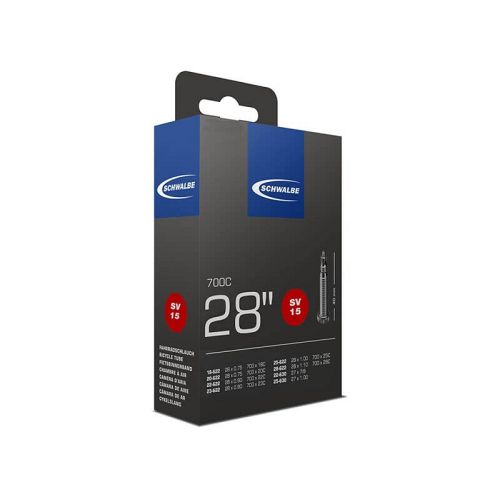 Schwalbe SV15 racer slange 700x18-28C 60 mm racerventil Presta - Kibæk Cykler