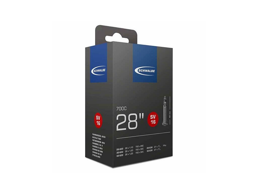 Schwalbe SV16 slange 700x28-32C / 28/32-622 med 40 mm racerventil - Kibæk Cykler