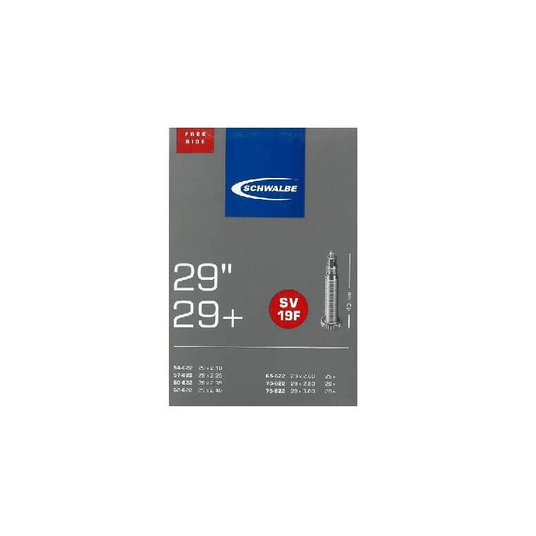 Schwalbe SV19F slange 29x2,10-3,00 RV40 mm - Kibæk Cykler