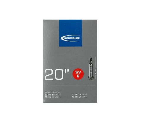 Schwalbe SV6 slange 20x1,10-1,50'' med racerventil - Kibæk Cykler