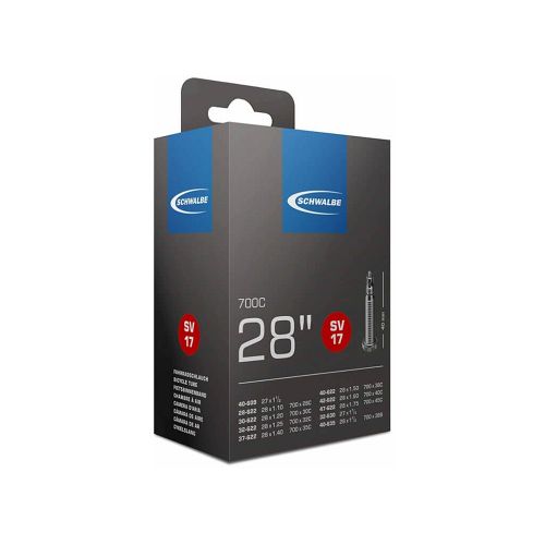Schwalbe SV17 700x28-45C slange med 40 mm racer-ventil - Kibæk Cykler