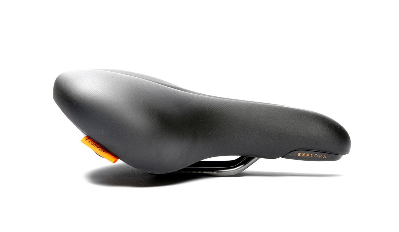 Selle Royal Explora Relaxed sadel med Royal Gel - oprejst og afslappet kørestilling - Kibæk Cykler