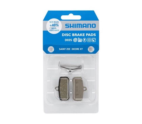 Shimano BP-D03S-RX resin bremseklodser til skivebremser - Kibæk Cykler