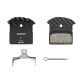 Shimano J05A-RF Resin bremseklodser med kølefinne - Kibæk Cykler