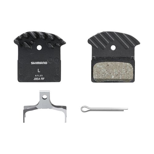 Shimano J05A-RF Resin bremseklodser med kølefinne - Kibæk Cykler