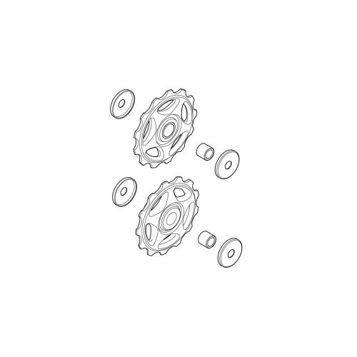 Shimano 13T pulleyhjul til Alivio og Acera - 8 speed - Kibæk Cykler
