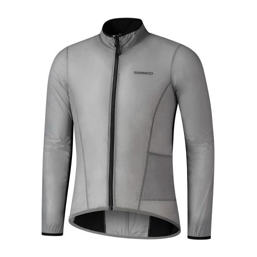 Shimano Primavera Windbreaker Light jakke - Antracitgrå - kibæk Cykler