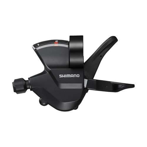 Shimano SL-M315 Rapidfire Plus skiftegreb til 2 klinger - venstre - Kibæk Cykler