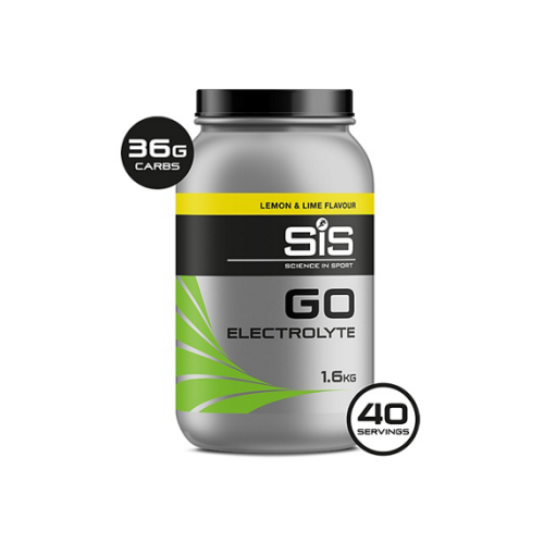 SIS Go Energy + Electrolyte - Citron & Lime - 1,6 kg - Kibæk Cykler