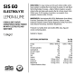 SIS Go Energy + Electrolyte - Citron & Lime - 1,6 kg - Kibæk Cykler