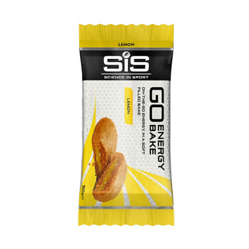 SIS Go Energy Bake Energibar - 50 g - Citron smag - Kibæk Cykler