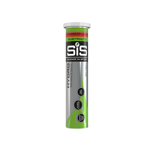SIS Go Hydro tabs - elektrolyt drik - Jordbær & Lime - Kibæk Cykler