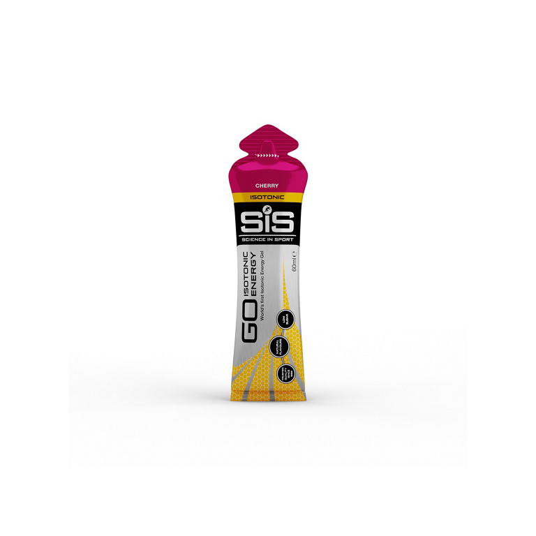 SIS Go Isotonic Energy Gel - Cherry - 60 ml - Kibæk Cykler