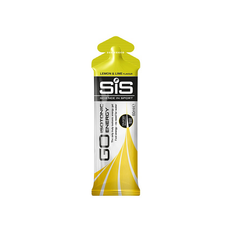 SIS Go Isotonic Energy Gel - Citron & Lime - 60 ml - Kibæk Cykler