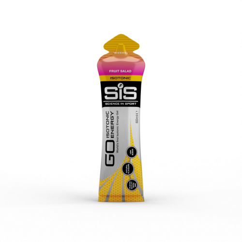 SIS Go Isotonic Energy Gel - Fruit Salad - 60 ml - Kibæk Cykler