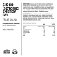 SIS Go Isotonic Energy Gel - Fruit Salad - 60 ml - Kibæk Cykler