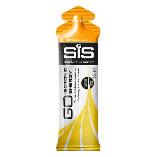 SIS Go Isotonic Energy Gel - Tropical - 60 ml - Kibæk Cykler