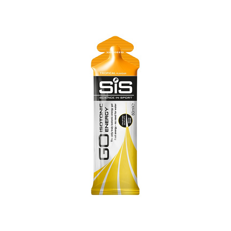 SIS Go Isotonic Energy Gel - Tropical - 60 ml - Kibæk Cykler