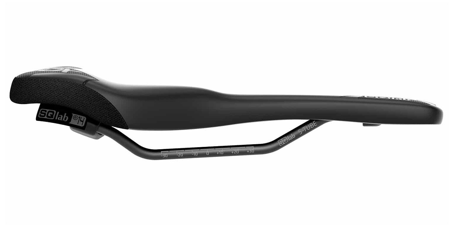 Sadelprofil på SQlab 6OX Ergowave Active 2.1 sadel til mountainbike - Kibæk Cykler