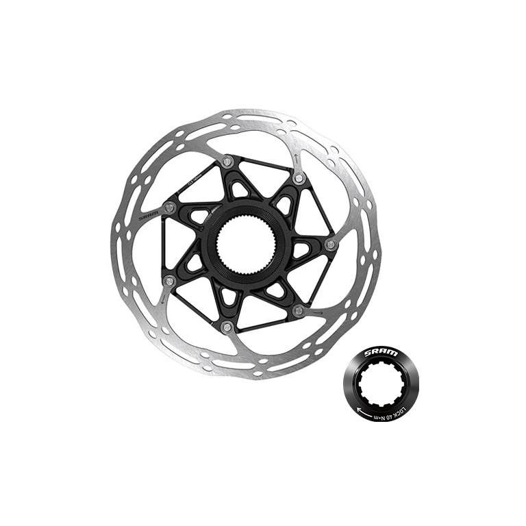 Sram Centerline X centerlock bremseskive med låsering - 160 mm