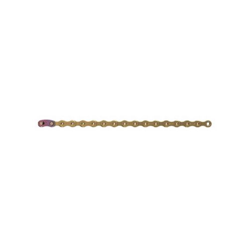 Sram PC-XX1 Hollow Pin Gold kæde 12 speed 126 led - Kibæk Cykler