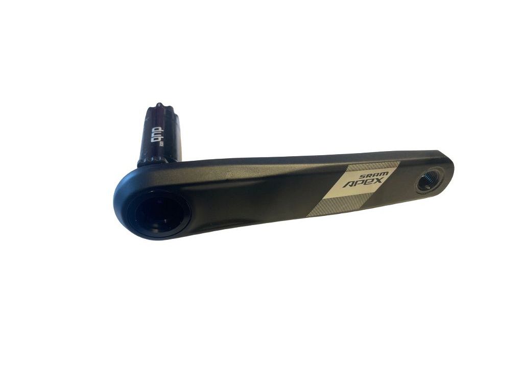 Sram Apex D1 DUB Wide venstre pedalarm til gravel bike - Kibæk Cykler