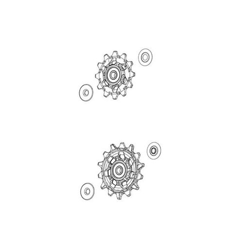 Sram Force eTap AXS 12T pulleyhujl til 12 speed - Kibæk Cykler
