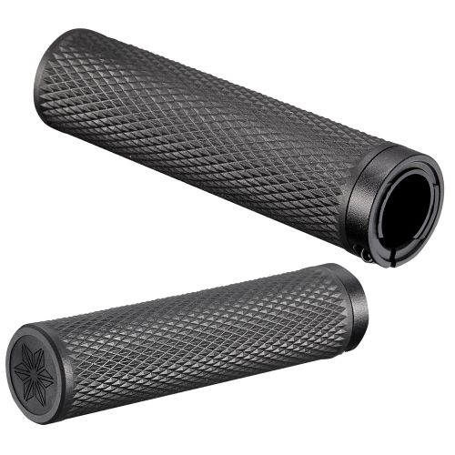 Supacaz Diamond Kush håndtag Ø 34 mm - sort - Kibæk Cykler