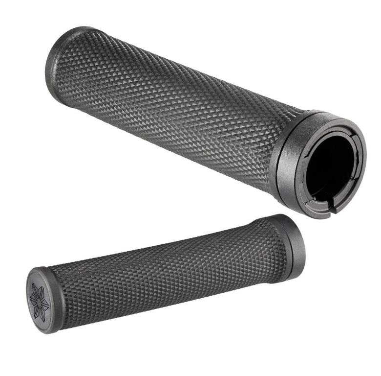 Supacaz Diamond Kush håndtag til MTB - Ø 29mm - sort - Kibæk Cykler