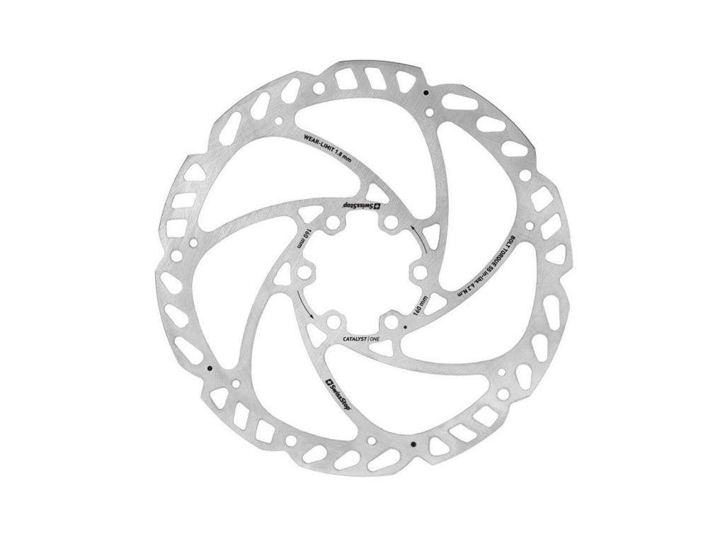 SwissStop Catalyst One 6 bolt bremseskive til MTB - 160 mm - Kibæk Cykler