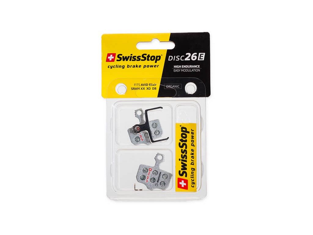 SwissStop Disc26 E bremseklodser til Sram og Avid - Kibæk Cykler