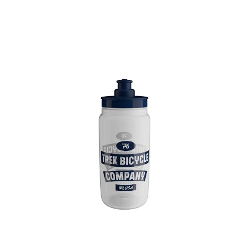 Trek Fly 550 ml drikkedunk - Dark Blue / Clear - flaske til cykel - Kibæk Cykler