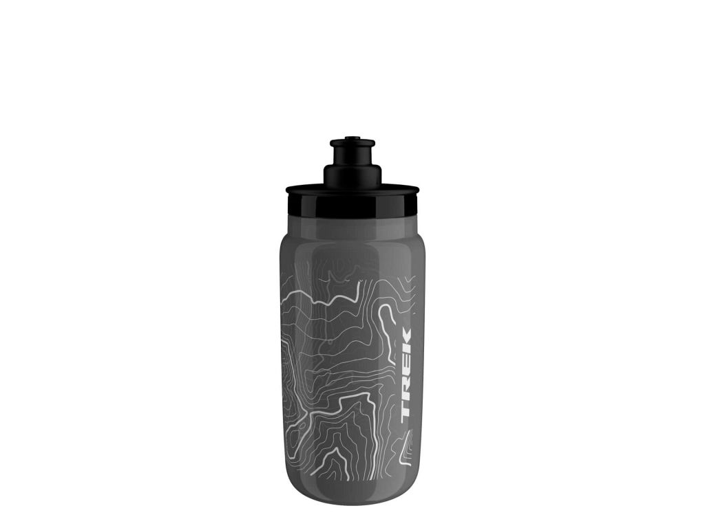 Trek Fly 550 ml drikkedunk - Grey / White - flaske til cykel - Kibæk Cykler