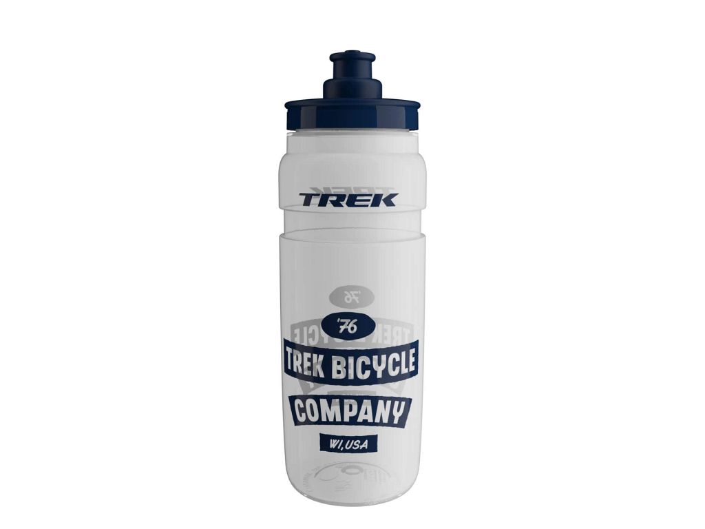 Trek Fly 750 ml drikkedunk - Dark Blue / Clear - flaske til cykle - Kibæk Cykler