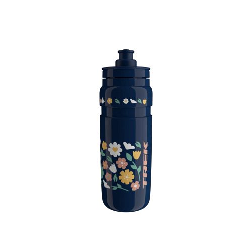 Trek Fly 750 ml drikkedunk - Dark Blue / Light Yellow - flaske til cykel - Kibæk Cykler
