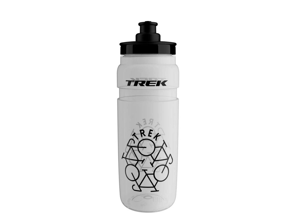 Trek Fly 750 ml drikkedunk - Clear / Black - flaske til cykel - Kibæk Cykler