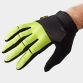 Trek Circuit Full Finger Twin Gel cykelhandsker - Radioactive Yellow - Kibæk Cykler