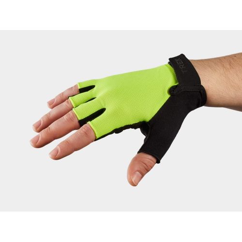 Trek Solstice Gel cykelhandsker - Visibility Yellow - sommerhandsker til cykel - Kibæk Cykler