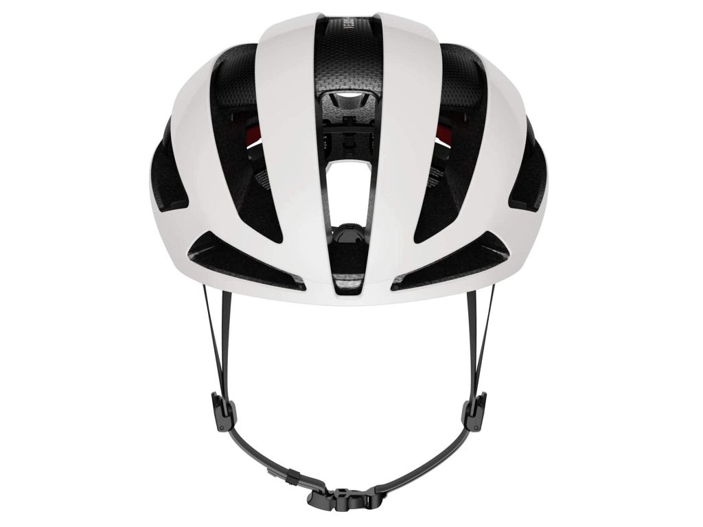 Trek Velocis Mips Road Crystal White cykelhjelm med Mips - hvid - Kibæk Cykler
