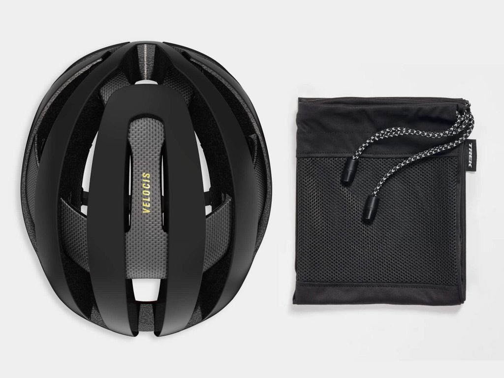 Trek Velocis Mips Road cykelhjelm - Sort - Kibæk Cykler