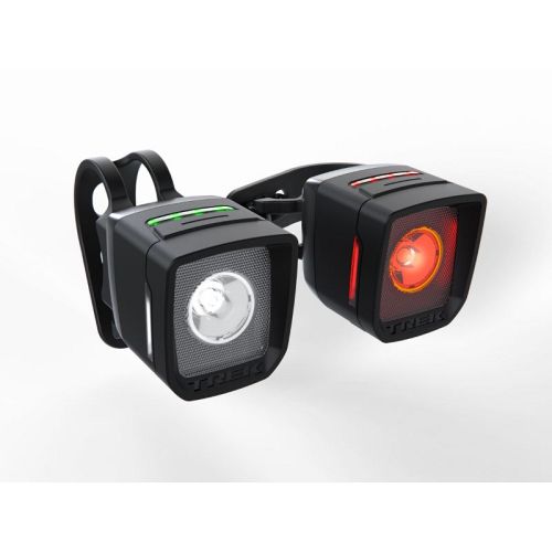 Trek Ion 100 R og Flare R City USB-C opladeligt lygtesæt til cykel - Kibæk Cykler