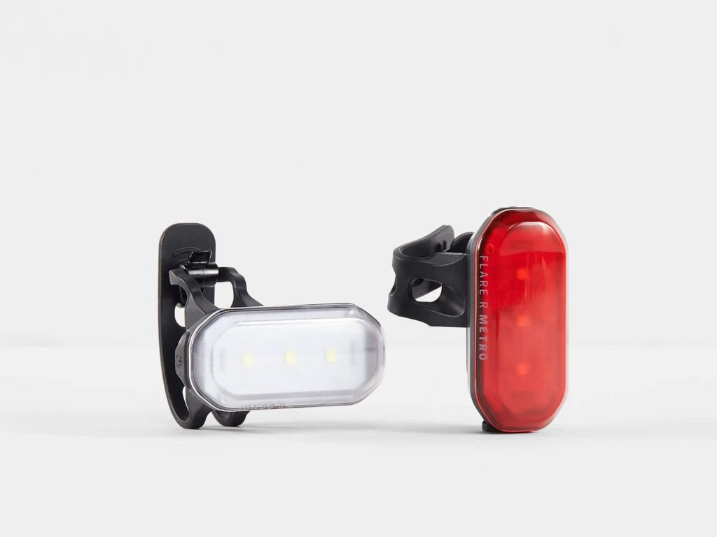 Trek Ion 50 R og Flare R Metro lygtesæt til cykel - 20 lumen - Kibæk Cykler