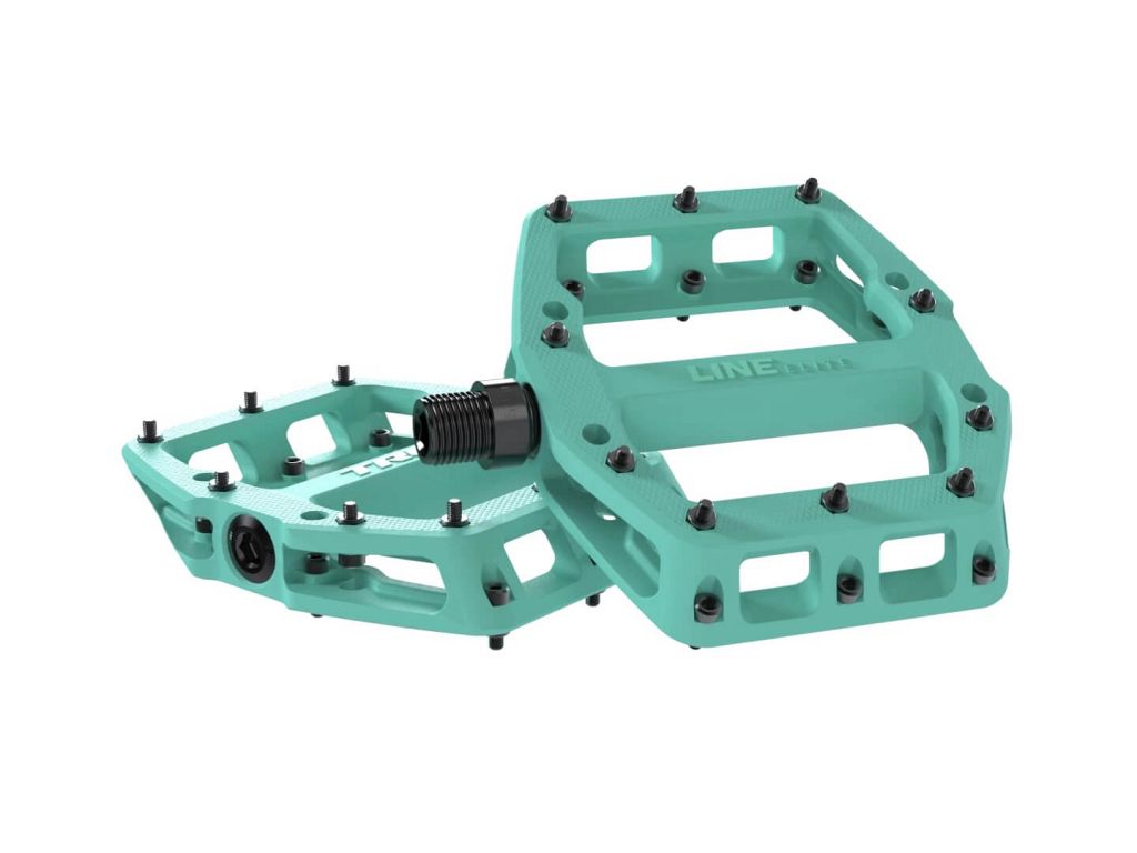 Trek Line Elite pedaler - Miami Green - flats pedaler - Kibæk Cykler
