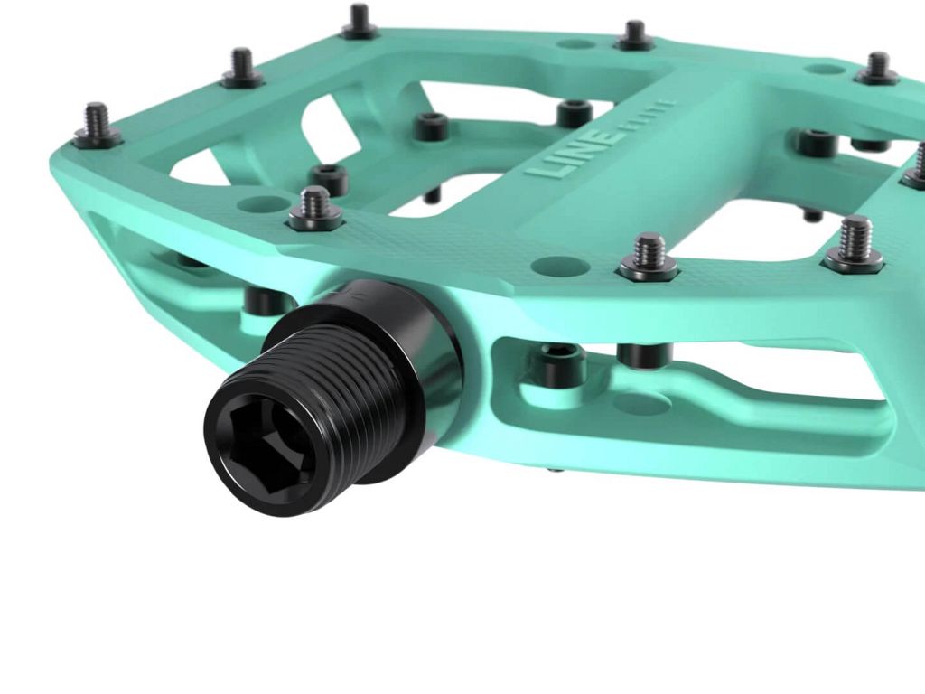 Trek Line Elite pedaler - Miami Green - flats pedaler - Kibæk Cykler