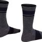 Trek Race Crew Cushioned Merino Wool cykelstrømper - Grå - Kibæk Cykler