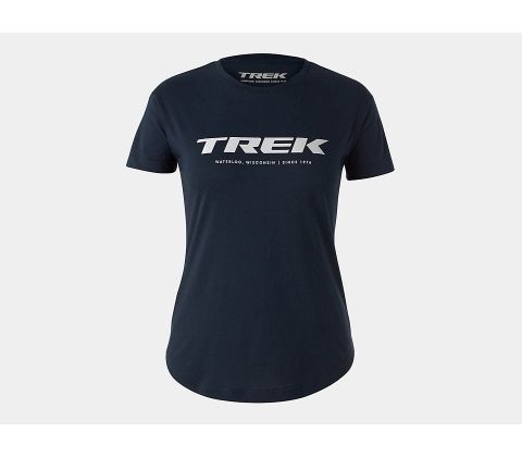 Trek Origin Women's T-Shirt - Navy - Kibæk Cykler