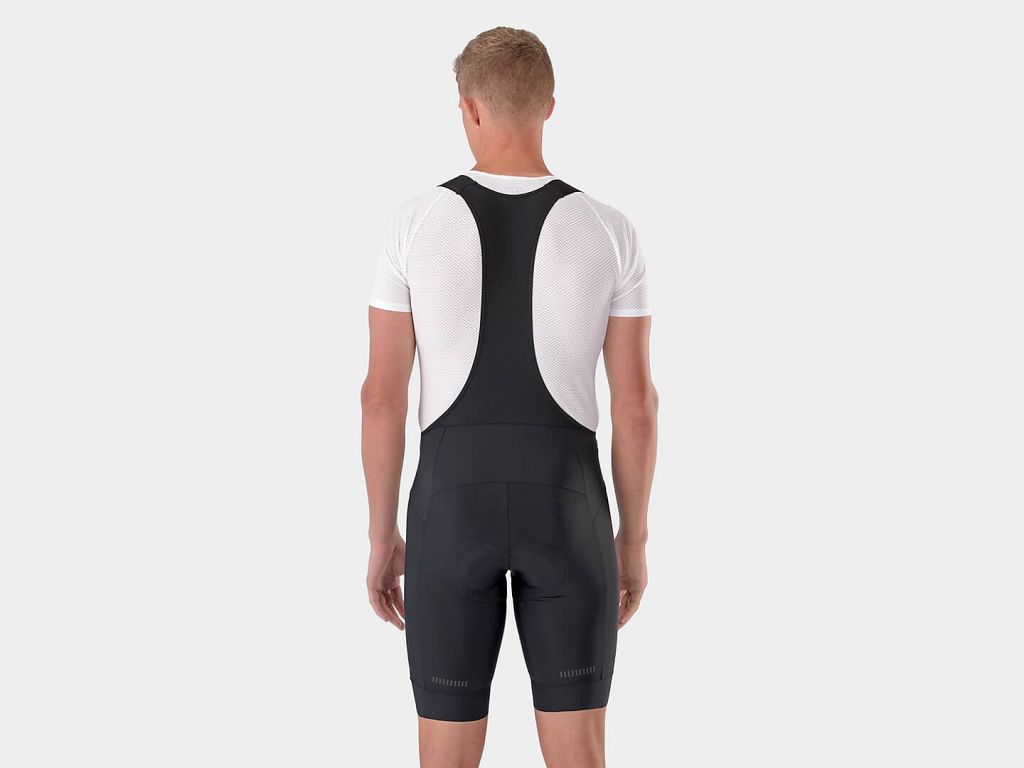 Bagside af Trek Circuit bibshorts til mænd - cykelshorts med pude og seler - Kibæk Cykler