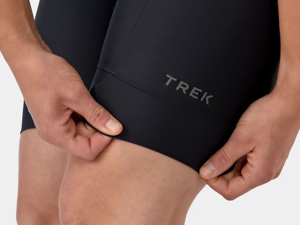 Elastikkant på Trek Solstice bibshorts til kvinder - Kibæk Cykler